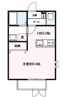ハイブリッチ(愛甲4)【2階】の間取り