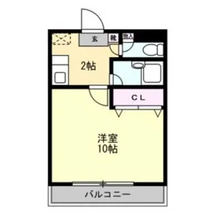 ラピスコート【1階】の間取り