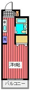 シャローム染井【3階】の間取り