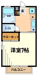 セドロウノA【2階】の間取り