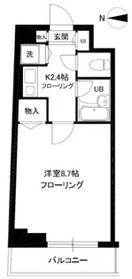 S.K.Yマンション【3階】の間取り