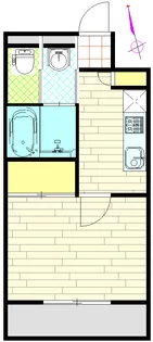 あさひ Der Strada.Y2【5階】の間取り