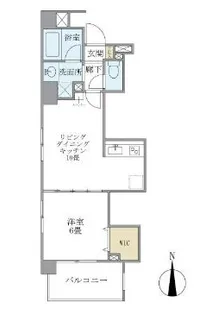 東京都江東区常盤2【マンション】の間取り