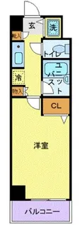 CITY SPIRE国分寺【3階】の間取り