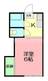 コーポジュネス【2階】の間取り