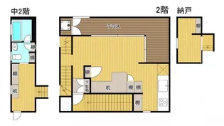 福岡県八女市宅間田【一戸建】の間取り