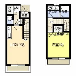 シャルム旭が丘の間取り
