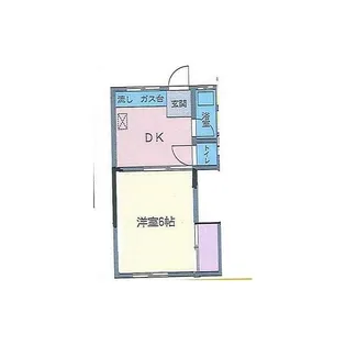 いとう荘【1階】の間取り