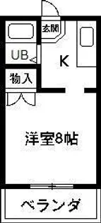 インテリジェント21【1階】の間取り