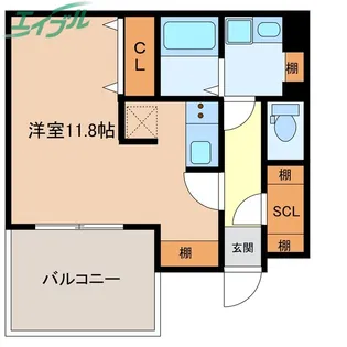 CASA+α 外宮【1階】の間取り