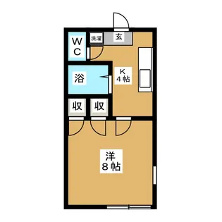 ラ メゾン ア ドーム【2階】の間取り