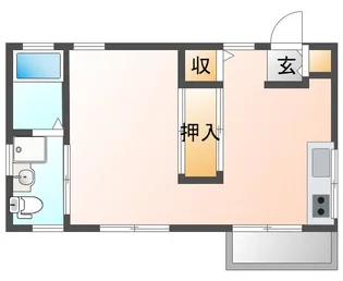 KMコートIII【2階】の間取り