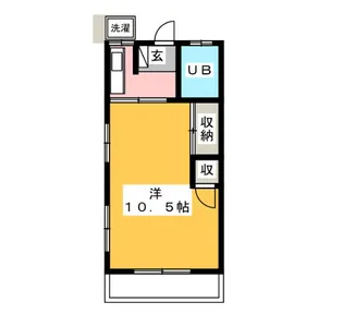 コスモス【1階】の間取り
