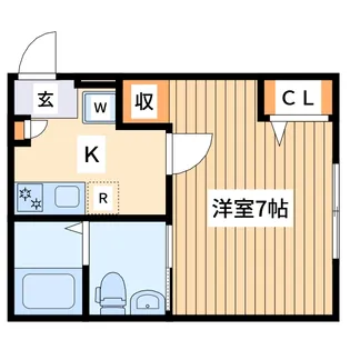 神奈川県大和市代官1【アパート】の間取り