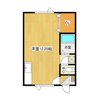 メゾン花園【1階】の間取り