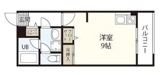 プレジャーコーポ五日市駅前【2階】の間取り