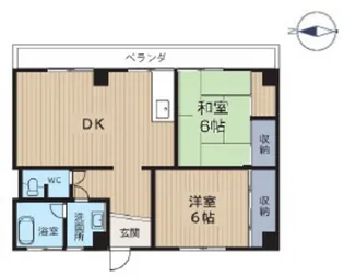 第一耐火ビル【5階】の間取り