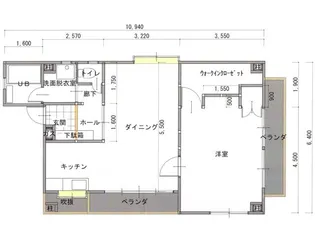 北町テラス【3階】の間取り