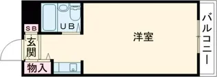 ベルトピア加古川【4階】の間取り