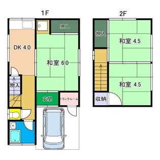 高知県高知市薊野西町2【一戸建】の間取り