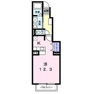 ジュネス小石川E【1階】の間取り