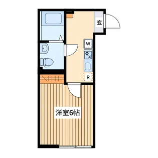 アザーレ・ソーニョ座間【2階】の間取り