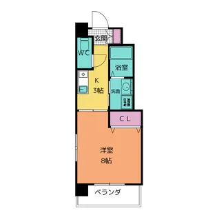 ラヴィール平針【5階】の間取り