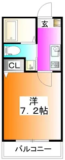 BELLACASA蕨【1階】の間取り