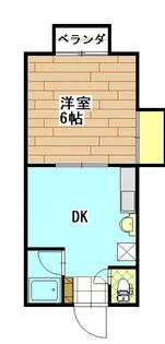 サンシティ・アイヅI【1階】の間取り