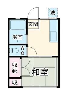 ハイム青山【2階】の間取り