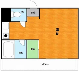 フェアリー枚方【2階】の間取り