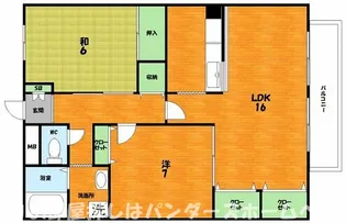 サニーヒルモリイ【1階】の間取り