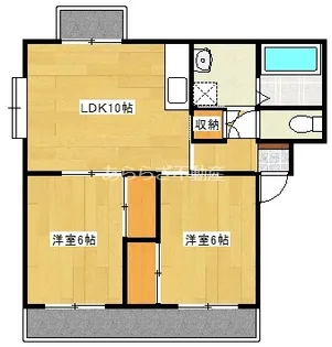 静岡県浜松市中央区芳川町【アパート】の間取り