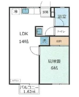 第3メゾン・ド・ラポール【2階】の間取り