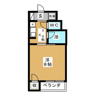 長野県長野市南千歳2【マンション】の間取り