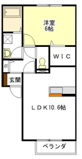 グランド ソレーユ A・B【1階】の間取り