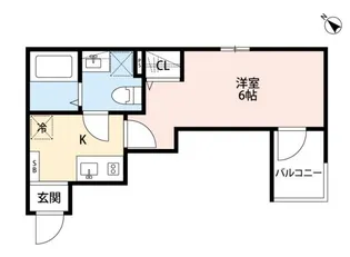 ROBOT HOUSE 蕨(ロボットハウスワラビ)【2階】の間取り