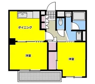 ロワール豊玉【3階】の間取り