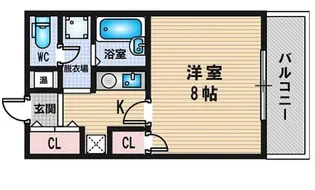 ルミエールエスト淀川【6階】の間取り