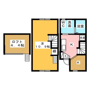 メルトケース【1階】の間取り