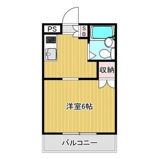 ジュネス米山【2階】の間取り