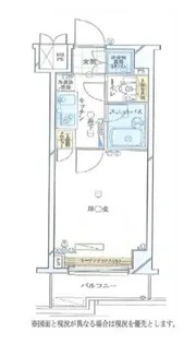 ルーブル西馬込弐番館【6階】の間取り