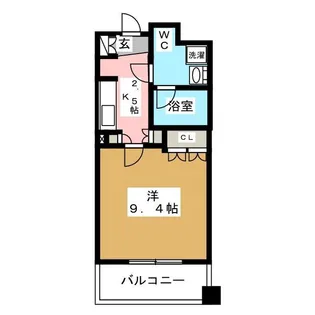 パークアクシス御茶ノ水ステージ【8階】の間取り