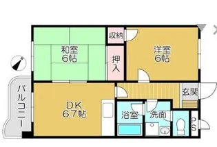 メゾン・DE・OK【3階】の間取り