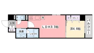 SOHO.EST.GARDEN【3階】の間取り