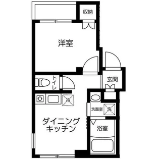 東京都台東区谷中3【マンション】の間取り