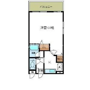 サンフラワーハイツ10【3階】の間取り