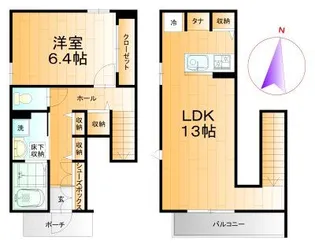 キルシェの間取り