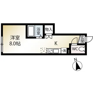 東京都清瀬市野塩2【アパート】の間取り