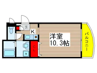 メゾン喜春弐番館【7階】の間取り